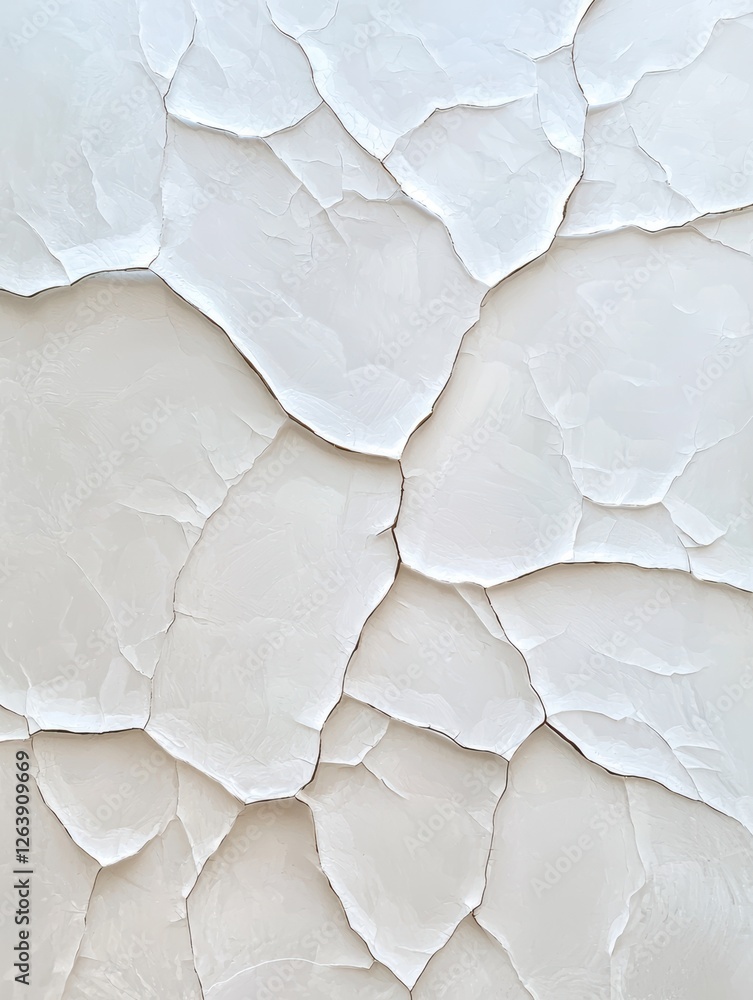 Cracked white paint texture background. Cracked white paint texture background.