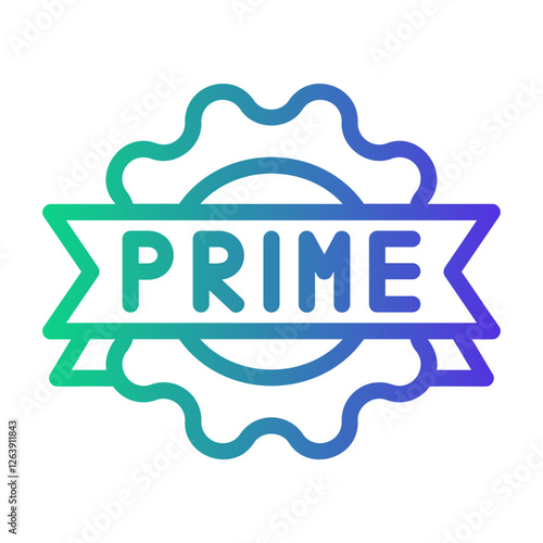 prime Line Gradient Icon