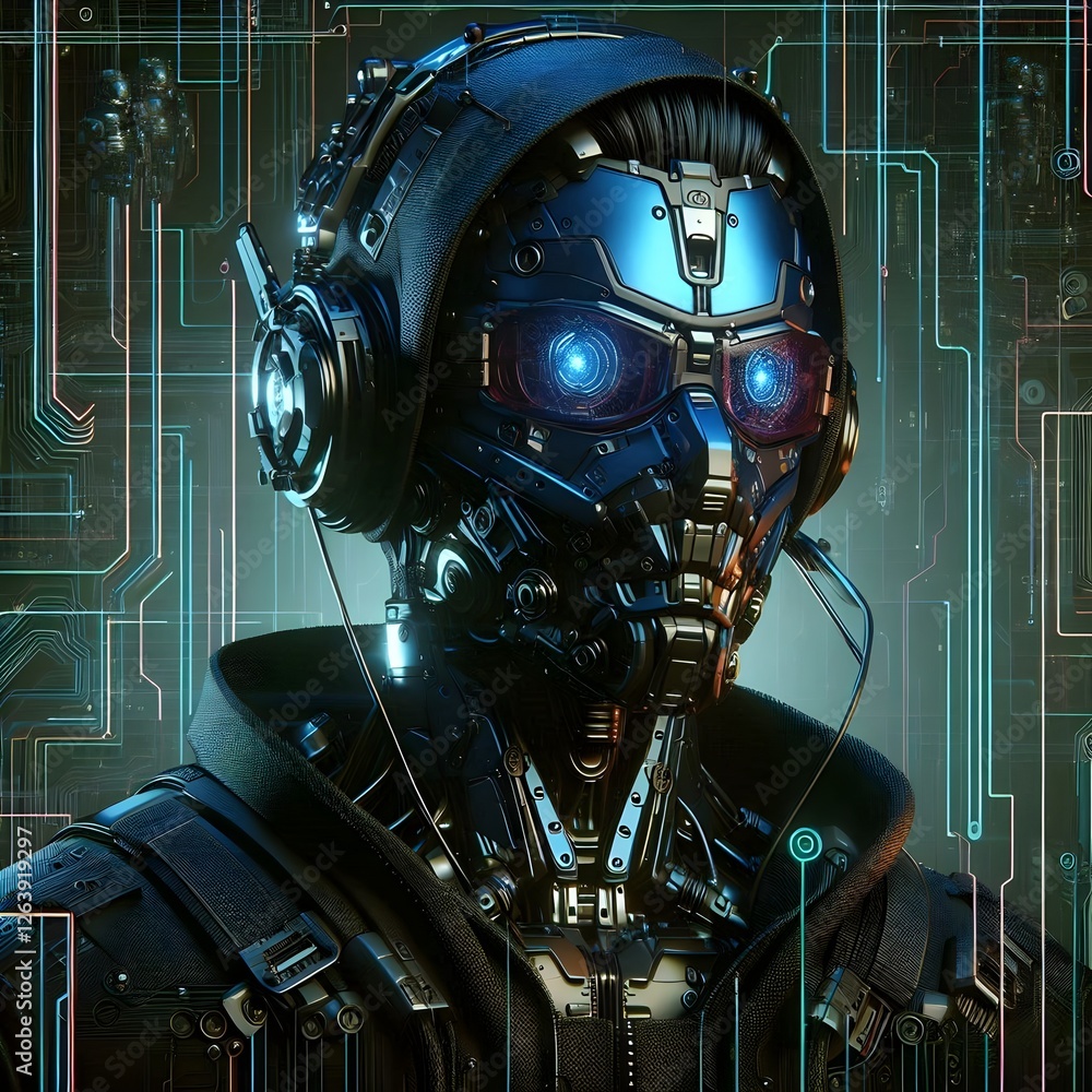 Fototapeta premium abstract futuristic background