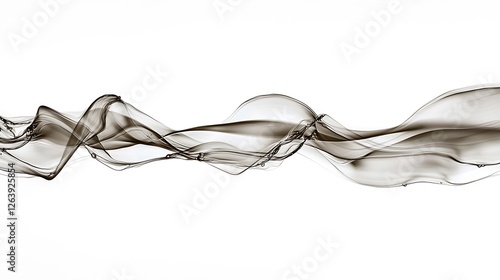 Abstract Flowing Smoke Design photo