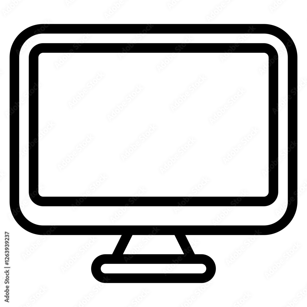 Stylish Minimalist Computer Monitor for Home or Office Stylish Minimalist Computer Monitor for Home or Office