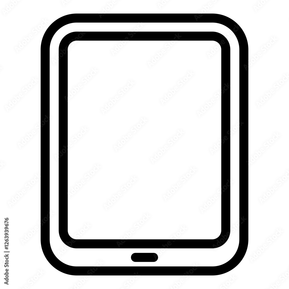 Minimalist Touchscreen Tablet for Everyday Use Minimalist Touchscreen Tablet for Everyday Use