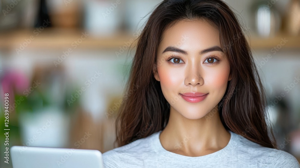 Confident and Determined Asian Woman Striving for Career Success in the Corporate Workspace Strong Confident and Determined Asian Woman Striving for Career Success in the Corporate Workspace Strong