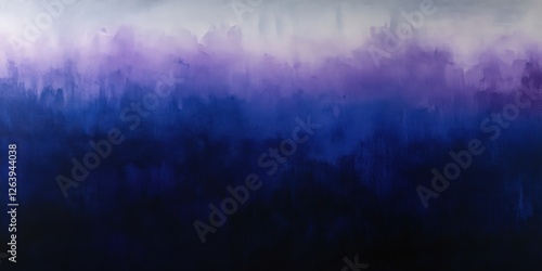 Mysterious purple horizon abstract landscape painting serene environment wide viewpoint artistic concept