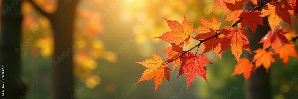 Tree branch with vibrant autumn leaves , leaf, tree, foliage Tree branch with vibrant autumn leaves , leaf, tree, foliage