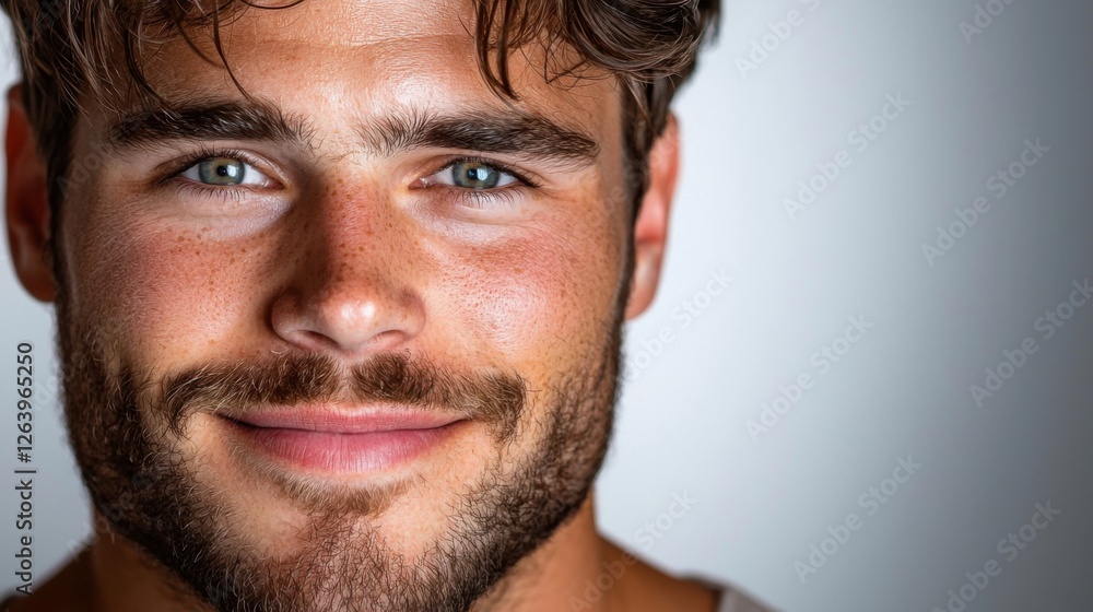 Portrait of a confident and professional looking young businessman with a stylish appearance He has a warm friendly smile and is dressed in a smart suit exuding an air of authority and leadership Portrait of a confident and professional looking young businessman with a stylish appearance He has a warm friendly smile and is dressed in a smart suit exuding an air of authority and leadership