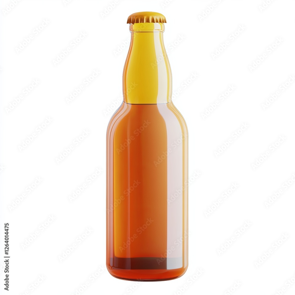 ale, 3d style imitation, cartoon icon, white background ale, 3d style imitation, cartoon icon, white background