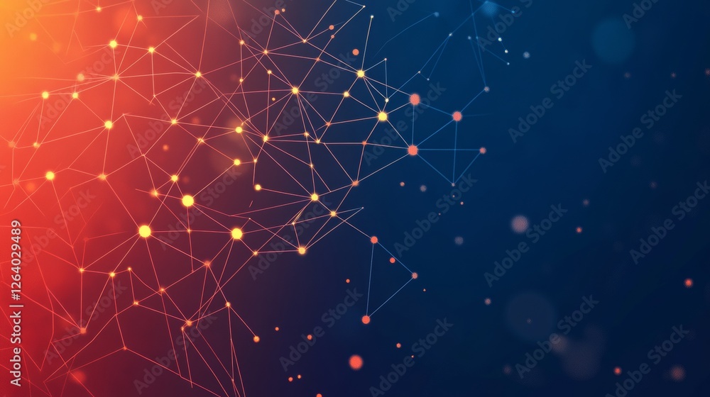 Obraz premium Abstract technology background - ai