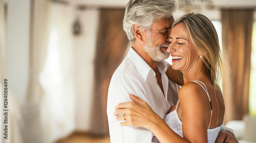 Keep moving. Romantic senior family couple wife and husband dancing to music together in living room, smiling laughing retired man and woman having fun, enjoying free time together at home Keep moving. Romantic senior family couple wife and husband dancing to music together in living room, smiling laughing retired man and woman having fun, enjoying free time together at home