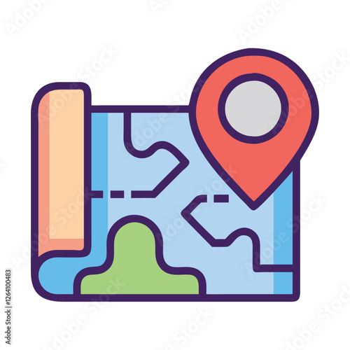 Running map icon