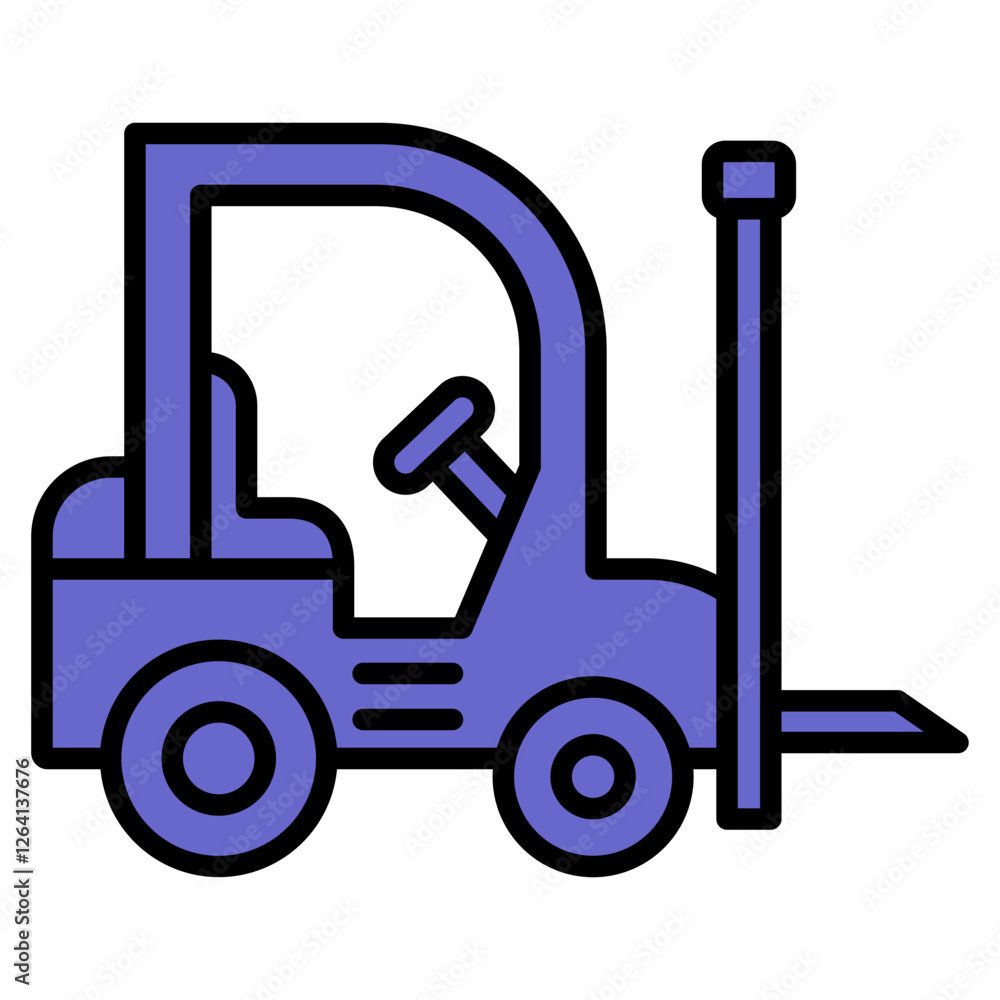 Forklift Icon Forklift Icon