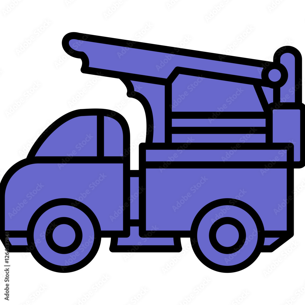 Bucket Truck Icon Bucket Truck Icon
