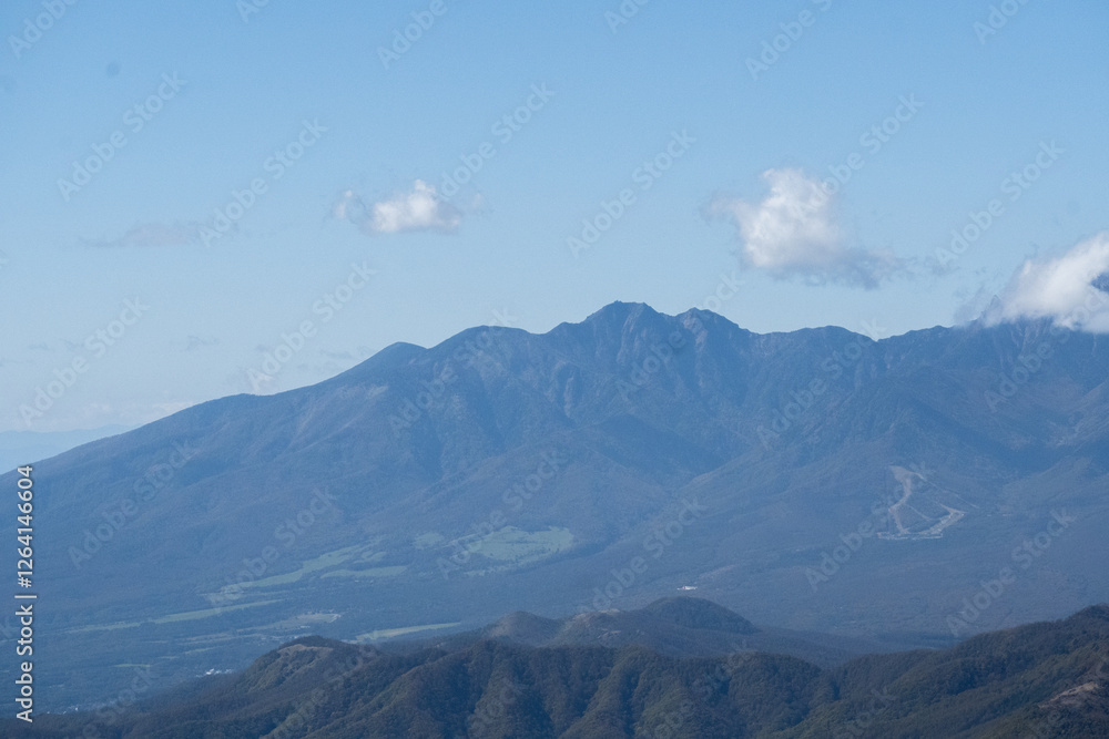 Mt. Mizugaki, Takamiiwa and surrounding views Mt. Mizugaki, Takamiiwa and surrounding views