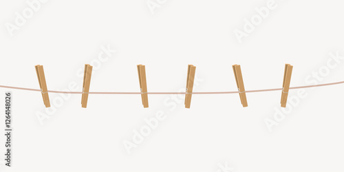 Drying rack, aesthetic illustration vector