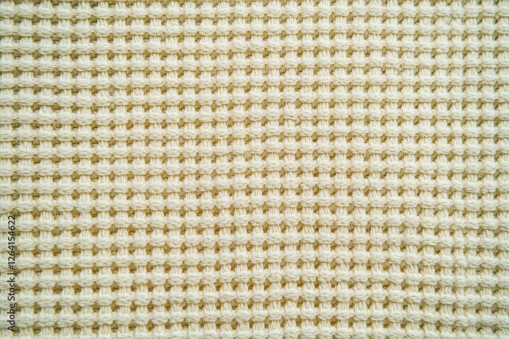 Textured Woven Fabric Background in Soft Cream Color Tones Textured Woven Fabric Background in Soft Cream Color Tones