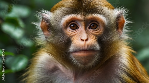 Monkey in nature