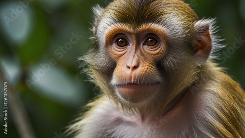 Monkey in nature