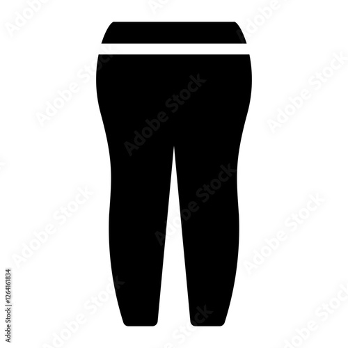 leggins glyph icon