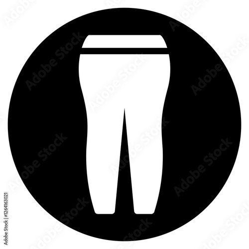 leggins glyph icon