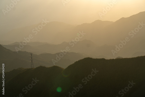 Wallpaper Mural Mt. Mizugaki, Takamiiwa and surrounding views Torontodigital.ca