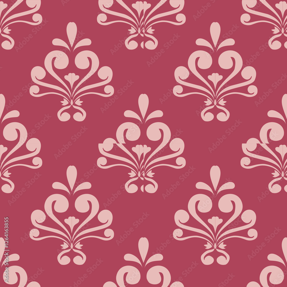 Classic Traditional Textile Art for Elegant Satin, Silk, Cotton. Luxury Historical Elegant Fabric Classic Traditional Textile Art for Elegant Satin, Silk, Cotton. Luxury Historical Elegant Fabric