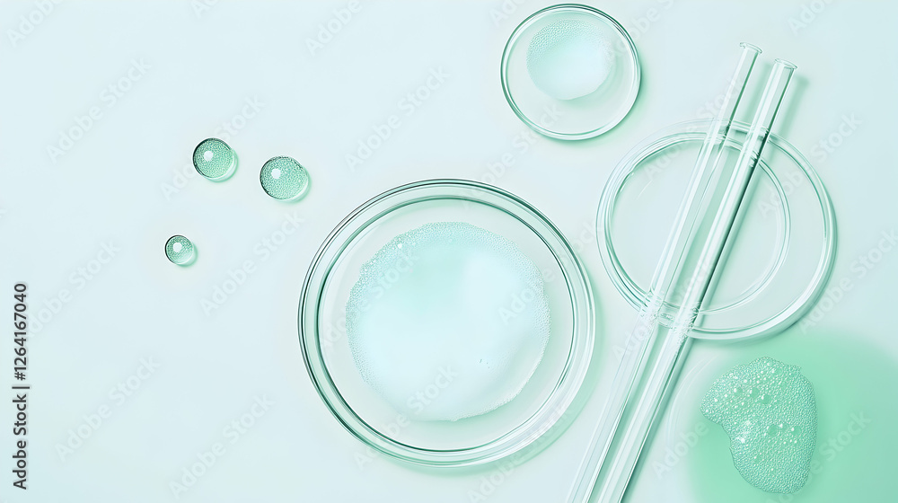 Microalgae Ingredients in a Minimalist Presentation with Bowls and Chopsticks Against a Soft Green Background Highlighting Natural Culinary and Health Benefits Microalgae Ingredients in a Minimalist Presentation with Bowls and Chopsticks Against a Soft Green Background Highlighting Natural Culinary and Health Benefits