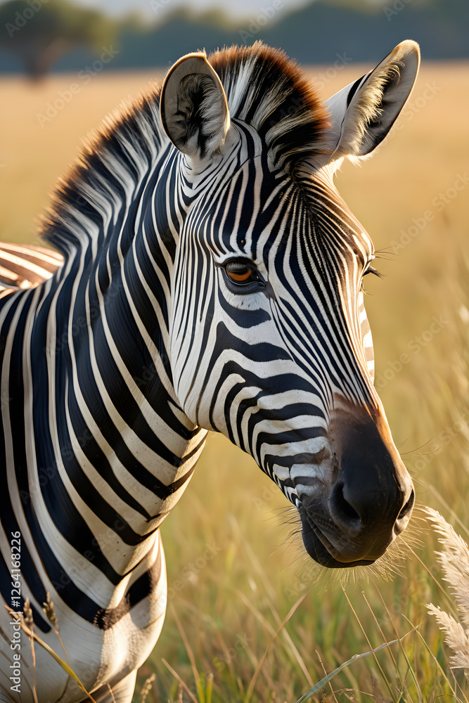 Fototapeta premium Zebra with Foal