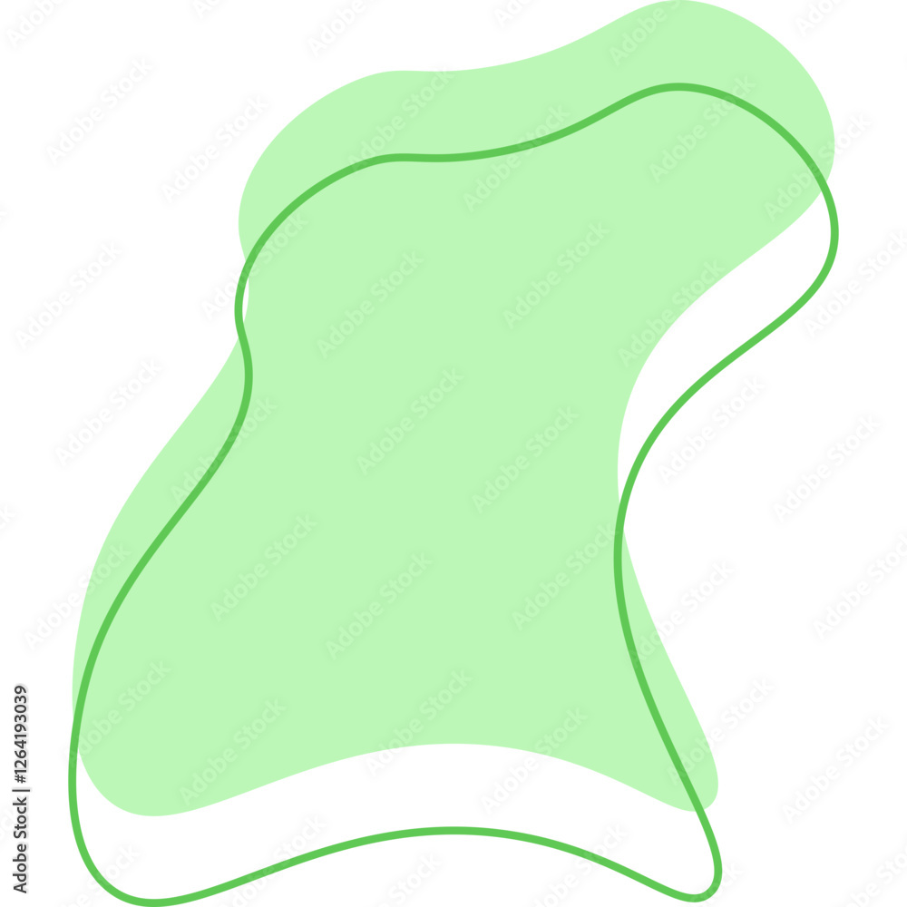Abstract Blob Shape Abstract Blob Shape