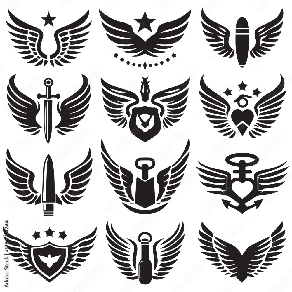 set of wings set of wings