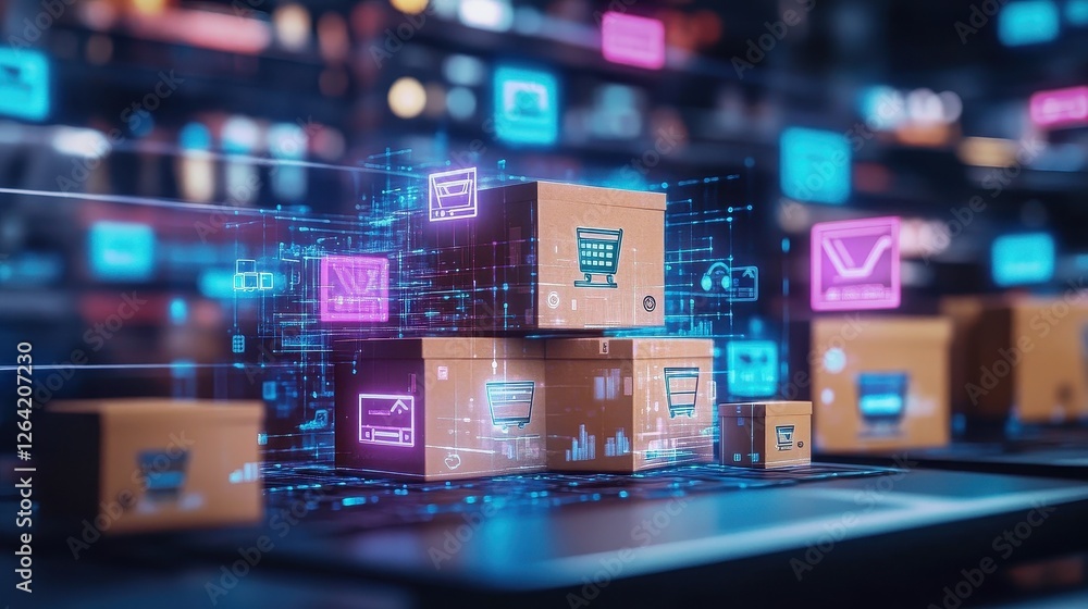 Multi-device online shopping experience with synchronized delivery updates. Multi-device online shopping experience with synchronized delivery updates.