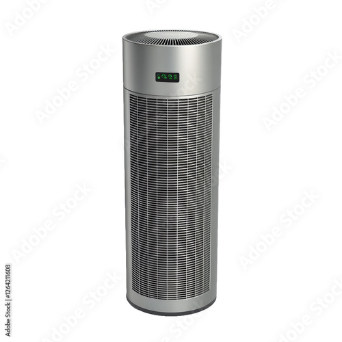 Modern Air Purifier with Digital Display and Sleek Design for Home