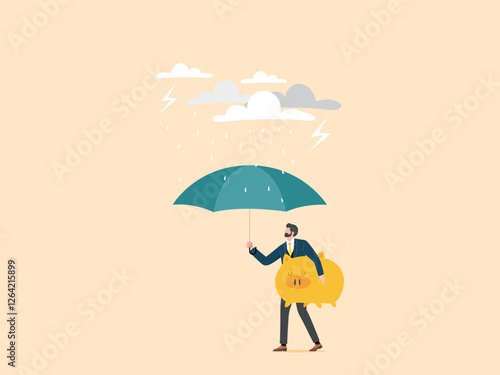 Protecting your assets or financial security to survive during a crisis