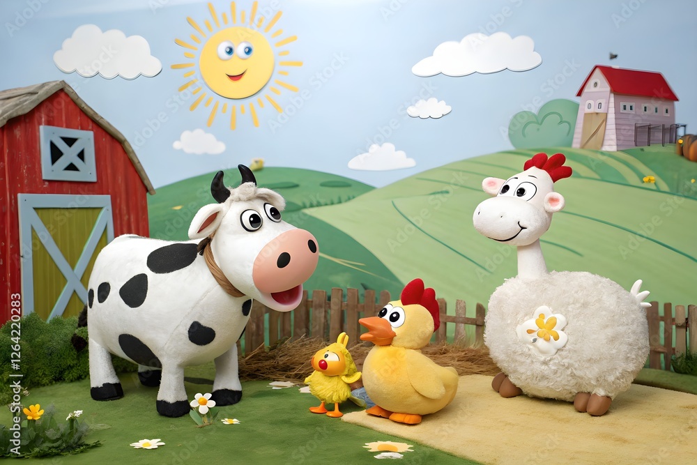 Naklejka premium Exploring the Wonders of Wildlife: A Journey Through Nature's Diverse Habitats and Creatures