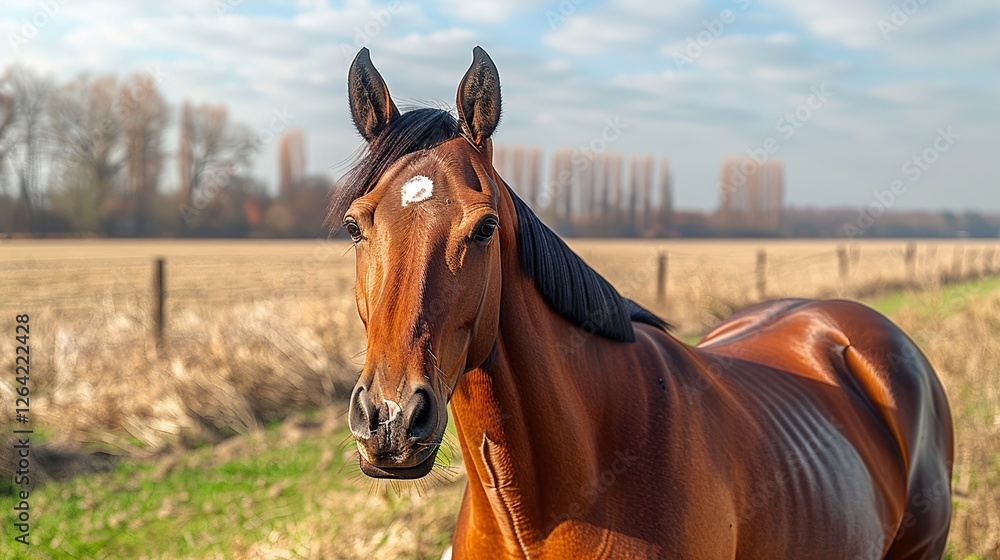 Obraz premium Desert Wild Horse 