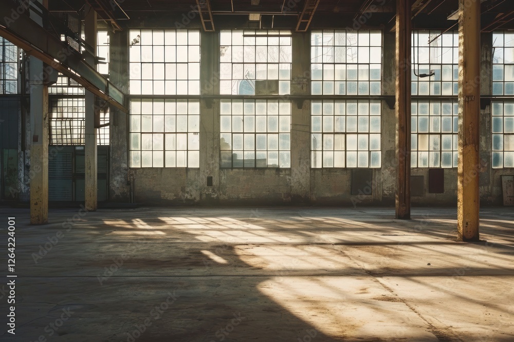 Empty scene of factory old architecture bankruptcy. Empty scene of factory old architecture bankruptcy.