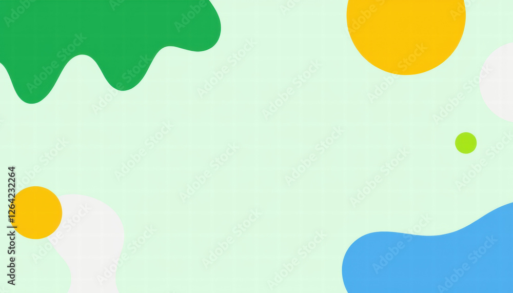 Minimalist Abstract Green and Yellow Background Minimalist Abstract Green and Yellow Background