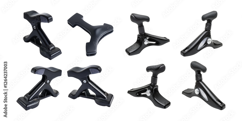 Black Plastic Clamps for Crafting and DIY Projects Accessories Black Plastic Clamps for Crafting and DIY Projects Accessories