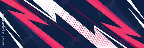 stylish sports background with geometric sharp shapes