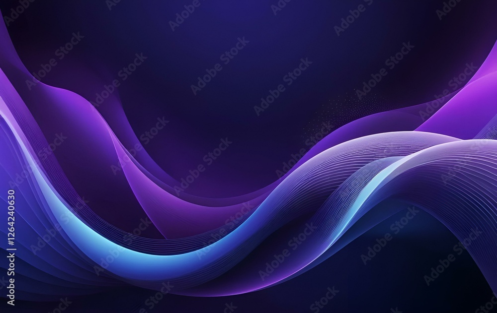 Purple Blue Curve Abstract Background Image, Space, Light Texture Banner Purple Blue Curve Abstract Background Image, Space, Light Texture Banner