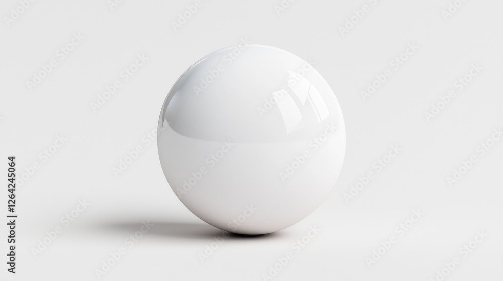 White sphere on white background, studio shot, simple design, website element White sphere on white background, studio shot, simple design, website element