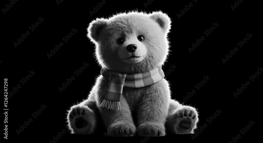 cute animation cartoon character animal bear design generative ai image cute animation cartoon character animal bear design generative ai image
