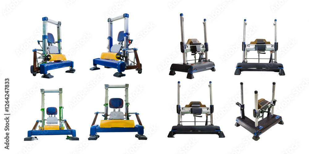 Fototapeta premium Versatile Fitness Equipment Collection for Home and Gym Use