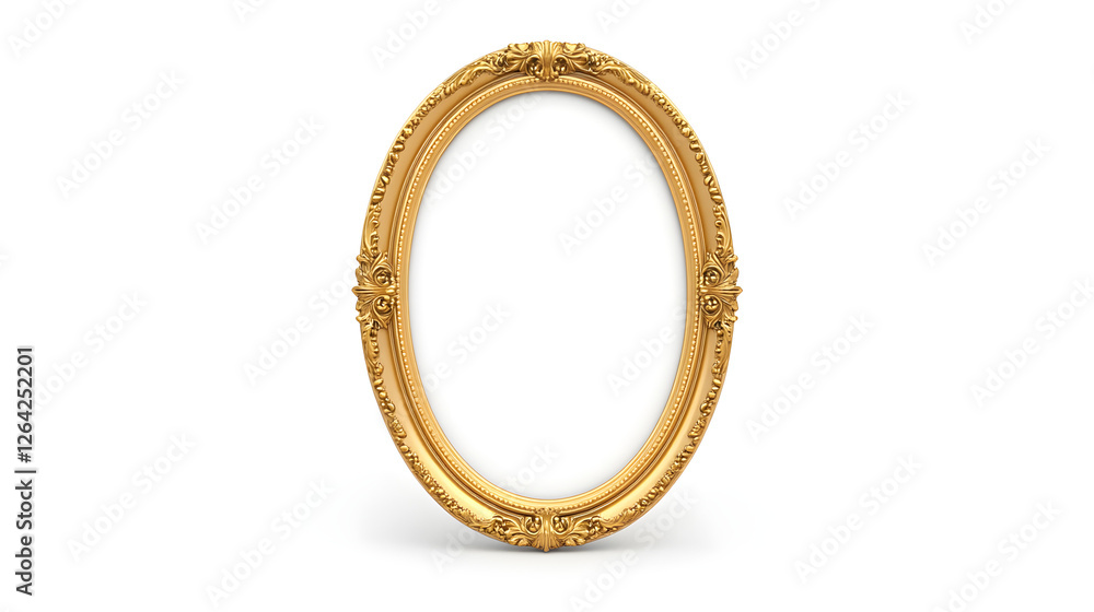 Classic Ornate Oval Gold Photo Frame - Flat Full Shot
Classic Ornate Oval Gold Photo Frame - Flat Full Shot
