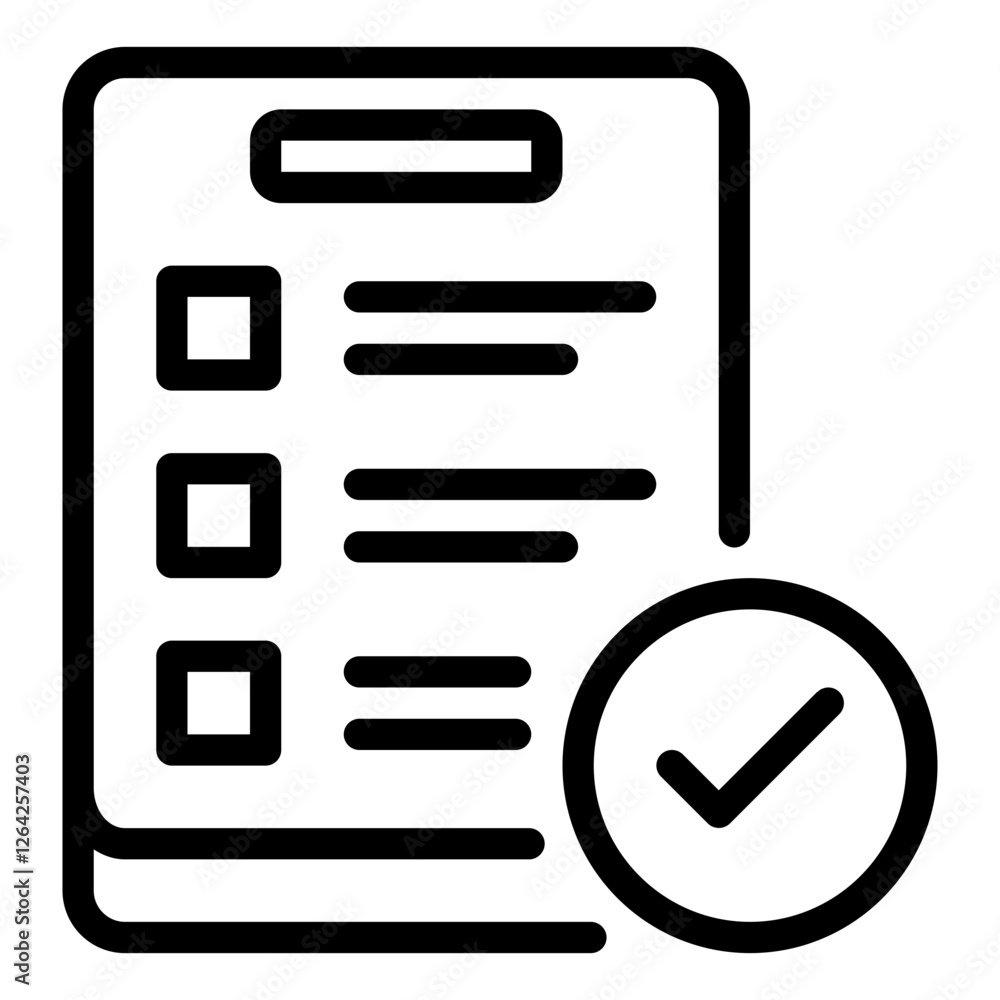 Checklist Icon for Task Management Checklist Icon for Task Management