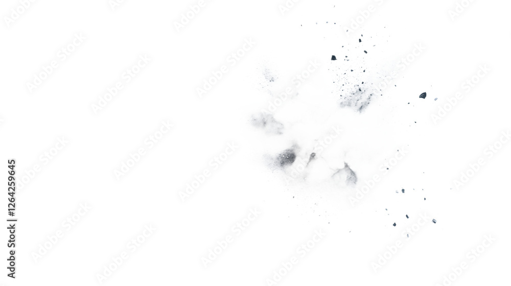 White Background Explosion
White Background Explosion