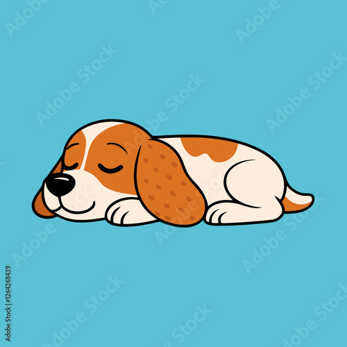 Vector illustration of a Puppy 