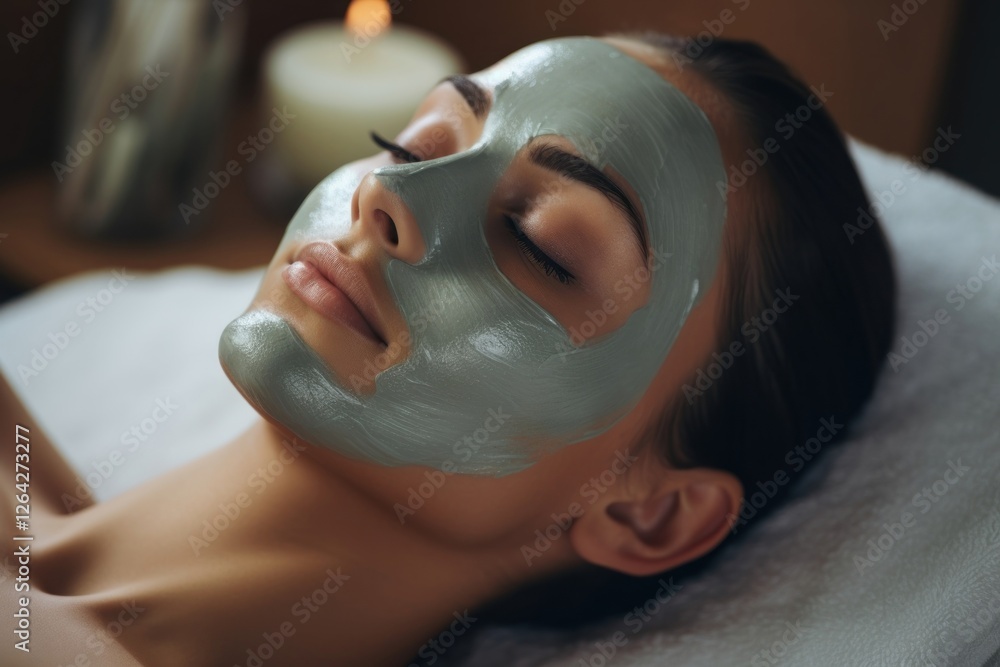 Adult face spa relaxation. Adult face spa relaxation.