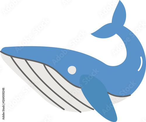 Whale Ocean Illustration