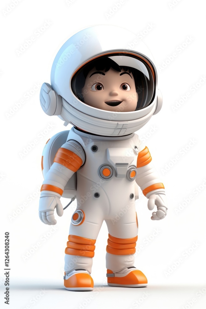 Astronaut cartoon helmet robot. Astronaut cartoon helmet robot.