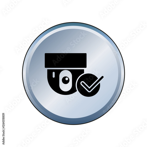 CCTV icon design template